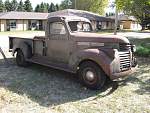 This is a 1945 Liberty Pickup - yes, 1945 GMC.  Already have a couple of engines for her but eventually will end up with a 302.  Can't wait to get...